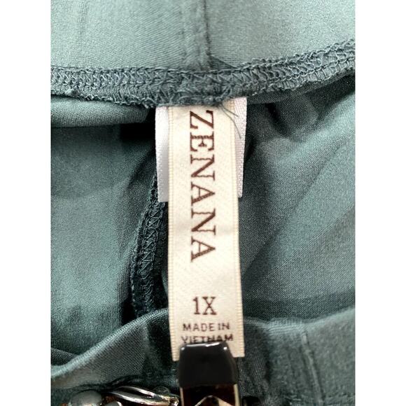 Zenana Jade Mock Neck Top & Leggings Set - Sz. 1X - 3X (Boutique) - Picture 4 of 5